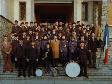La banda nel 1976